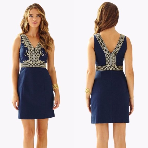 Lilly Pulitzer Dresses & Skirts - Lilly Pulitzer Aveline V-Neck Shift Dress